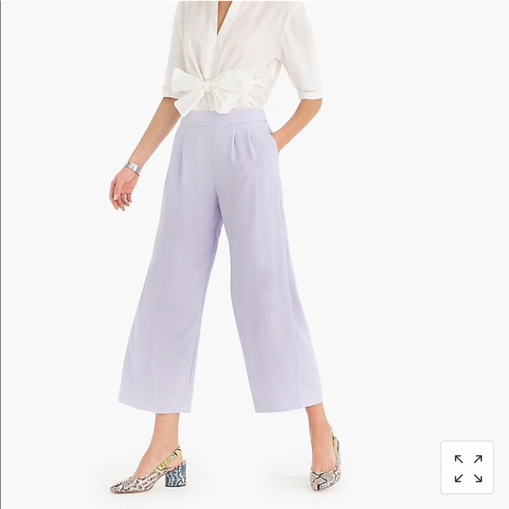 J. Crew Wide Leg Crop Pant NWT